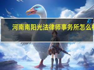 河南南阳光法律师事务所怎么样