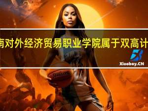 河南对外经济贸易职业学院属于双高计划院校吗