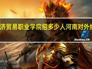 河南对外经济贸易职业学院招多少人 河南对外经济贸易职业学院