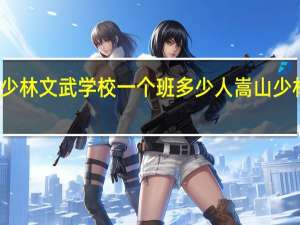 河南嵩山少林文武学校一个班多少人 嵩山少林文武学校好吗