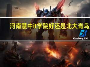 河南慧中it学院好还是北大青鸟好