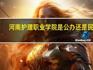 河南护理职业学院是公办还是民办