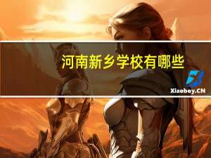 河南新乡学校有哪些
