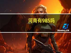 河南有985吗