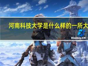 河南科技大学是什么样的一所大学