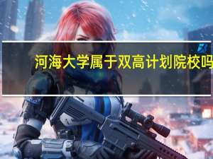 河海大学属于双高计划院校吗