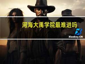 河海大禹学院最难进吗