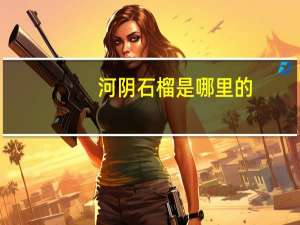 河阴石榴是哪里的