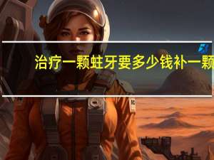 治疗一颗蛀牙要多少钱 补一颗牙