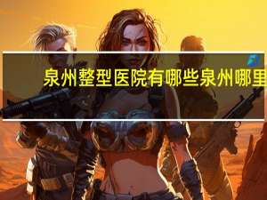 泉州整型医院有哪些 泉州哪里做双眼皮比较好