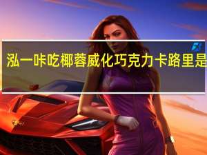 泓一 咔吃椰蓉威化巧克力卡路里是多少