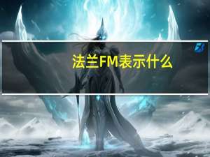 法兰FM表示什么