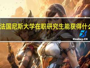 法国尼斯大学在职研究生能获得什么证书