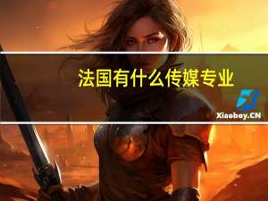 法国有什么传媒专业