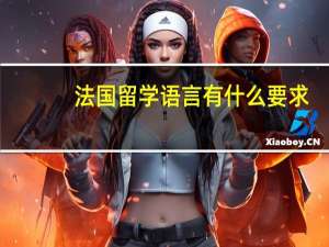 法国留学语言有什么要求