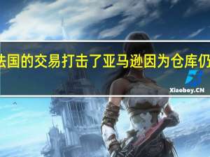 法国的交易打击了亚马逊因为仓库仍然关闭