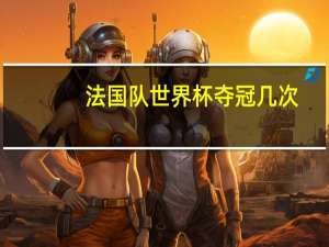 法国队世界杯夺冠几次