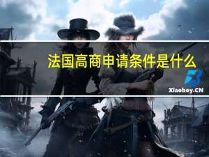 法国高商申请条件是什么