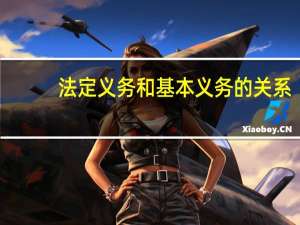 法定义务和基本义务的关系