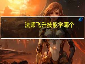 法师飞升技能学哪个（新飞飞法师加点）