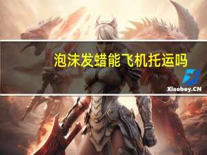 泡沫发蜡能飞机托运吗