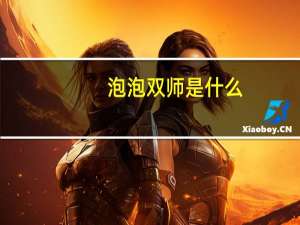 泡泡双师是什么
