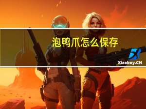 泡鸭爪怎么保存