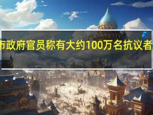 波兰华沙市政府官员称有大约100万名抗议者参加反政府集会