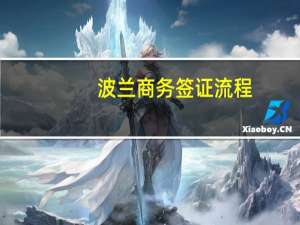 波兰商务签证流程(波兰过境签证)