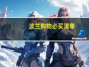波兰购物必买清单