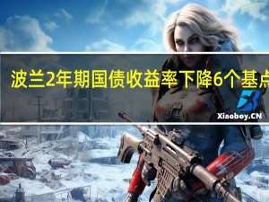 波兰2年期国债收益率下降6个基点至5.2%