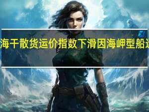 波罗的海干散货运价指数下滑因海岬型船运价指数下跌