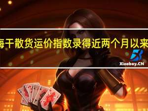 波罗的海干散货运价指数录得近两个月以来最大单日涨幅