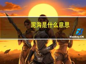 泥沟是什么意思