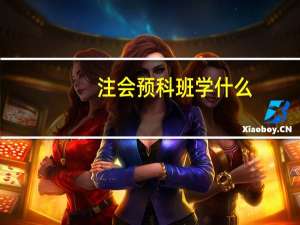注会预科班学什么