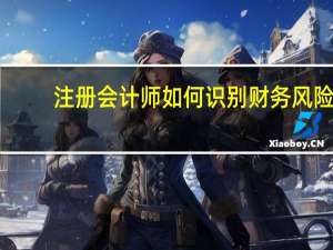 注册会计师如何识别财务风险
