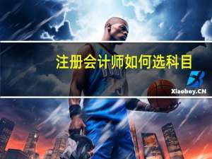 注册会计师如何选科目