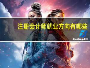 注册会计师就业方向有哪些
