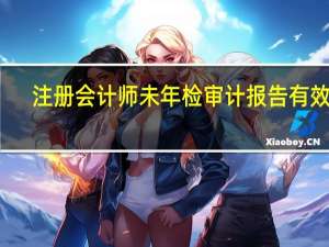 注册会计师未年检审计报告有效吗