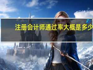 注册会计师通过率大概是多少