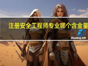 注册安全工程师专业哪个含金量高
