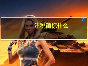 注税简称什么