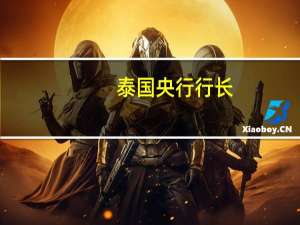 泰国央行行长：现在暂停加息是合适的