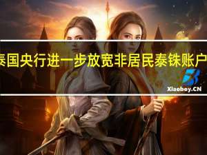 泰国央行进一步放宽非居民泰铢账户的规定