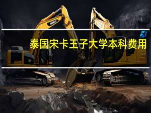 泰国宋卡王子大学本科费用