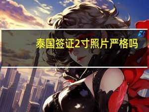 泰国签证2寸照片严格吗