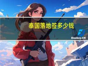 泰国落地签多少钱
