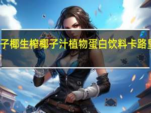 泰子椰 生榨椰子汁植物蛋白饮料卡路里是多少