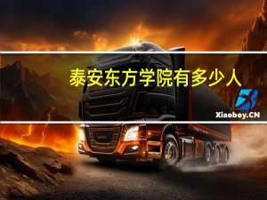泰安东方学院有多少人