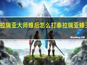泰拉瑞亚大师蜂后怎么打 泰拉瑞亚蜂王怎么打